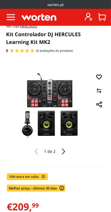 Hercules DJ Learning Kit MK2