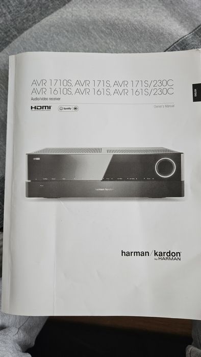 Mam do sprzedania amplituner Harman/Kardon AVR 171S. 7.1 bluetooth
