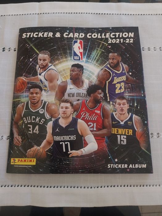 Caderneta Completa Nba 2021-22