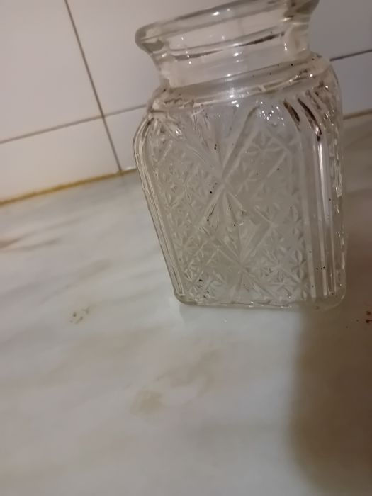 Vaso em Vidro Lapidado
