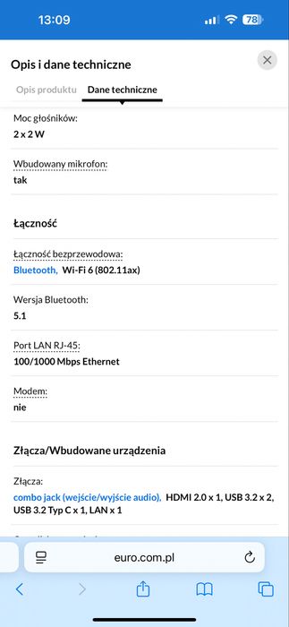 Laptop gamingowy LENOVO IdeaPad Gaming + torba