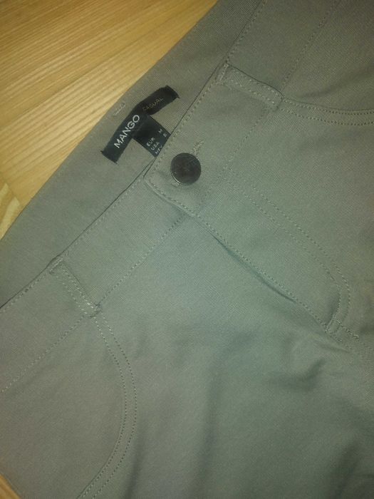 Spodnie damskie mango casual m 38 rurki