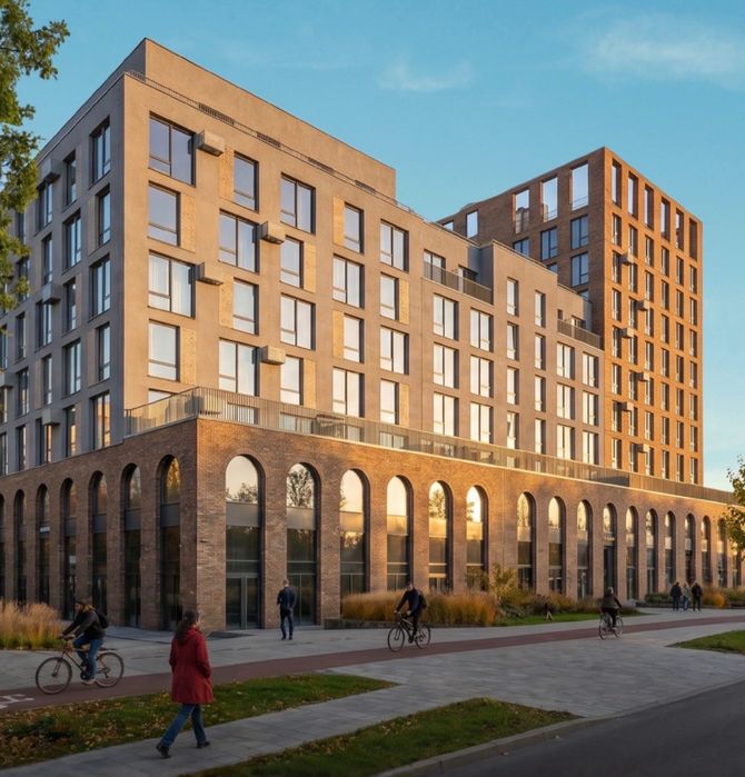 ЖК Парус WEST (Рясне) Продаж 1-кімнатної квартири 41.95 м² від забудовника