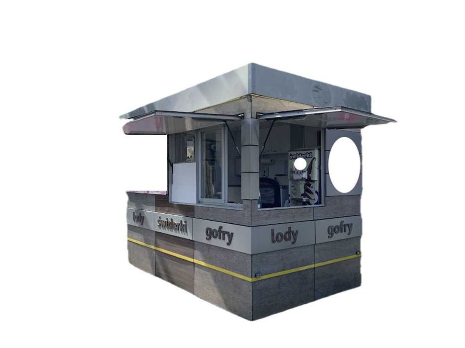 Budka gastronomiczna, lody, gofry, niewiadow