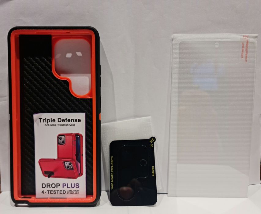 Capa samsung S25 Ultra mais película de vidro temperado