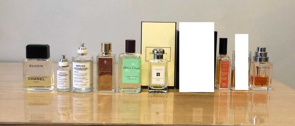 Different Atelier Cologne Malone Margiela Barrois Chanel
