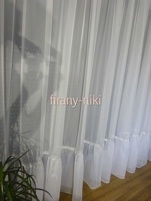 firana z falbaną 600x250 nr 101