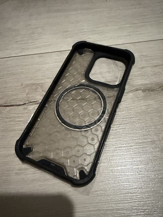 Etui/Case do iPhone 15 Pro - plastry miodu - mocna ochrona - MagSafe - Nowe