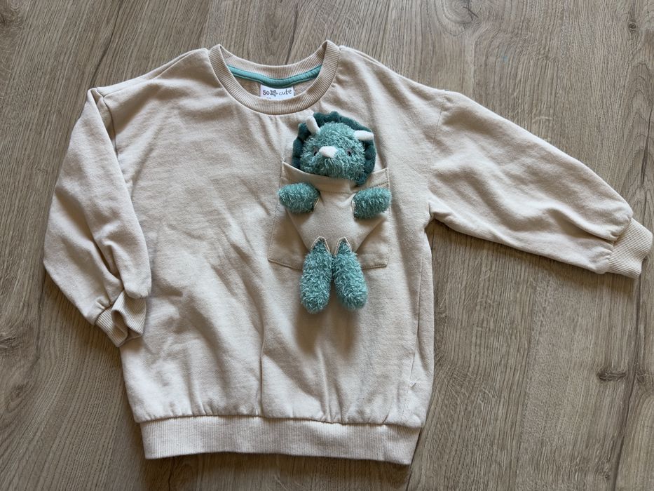 Bluza z maskotką 98