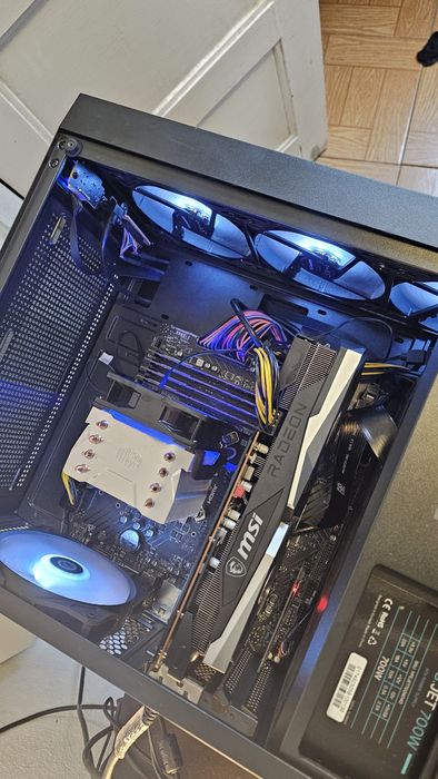 PC Gamer TOP + Monitor Dell 24’’ – i5-12400F • RX 6600 XT • 64GB