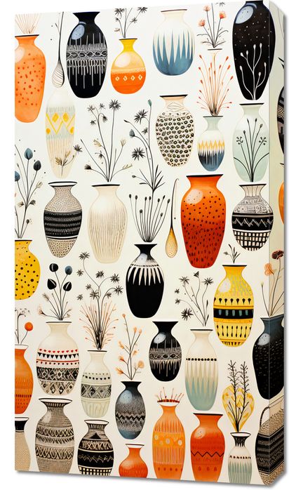 Obraz 50x90cm Symfonia Wazonów