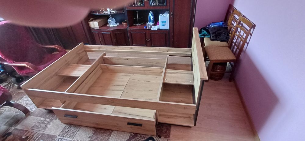 Łużko 120x200 z szufladą