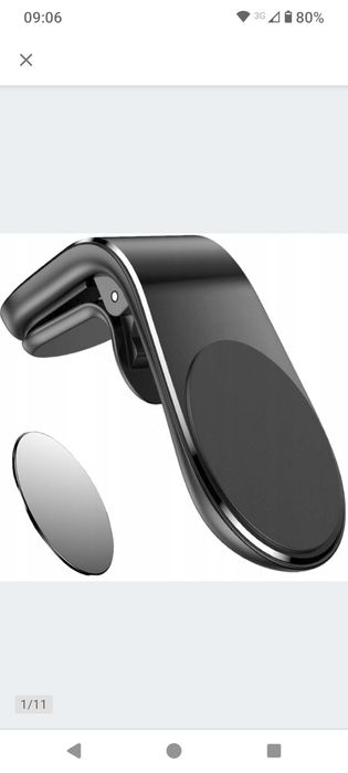 Chwytak na telefon na magnes i na kubek