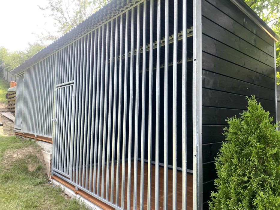 Kojec dla psa z profili ocynkowanych