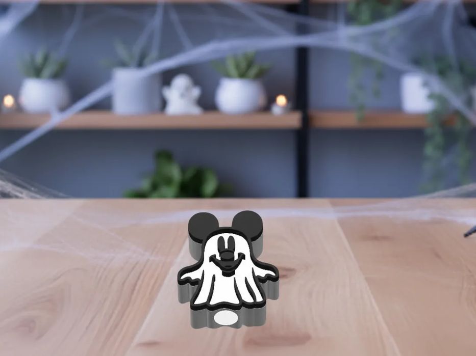 Topo de Palhinha Mickey Fantasma