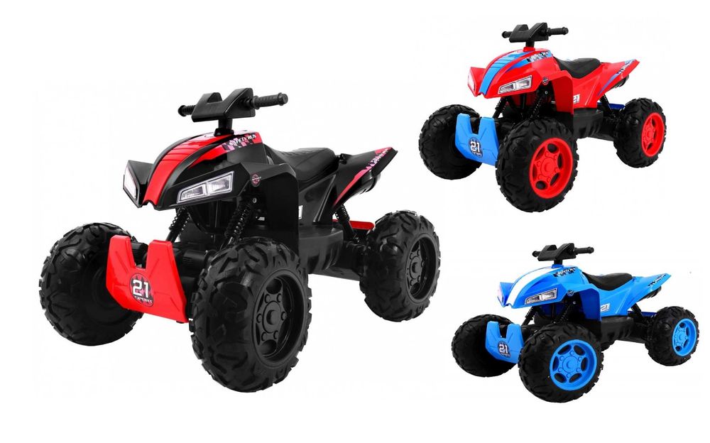 Quad elektryczny na akumulator  Sport Run 4x4 Czarny