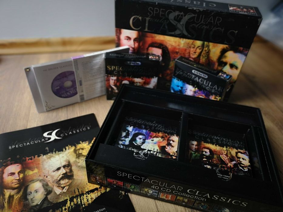 クラシック SPECTACULAR CLASSICS 40 CD Collection Spectacular Classics Set 40 CD Collection - Amazon.com Music