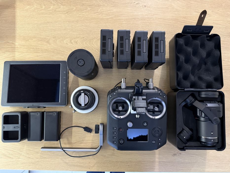 Dji Inspire 2 Professional Kit 6K kamera X7  Cinema DNG & Apple ProRes