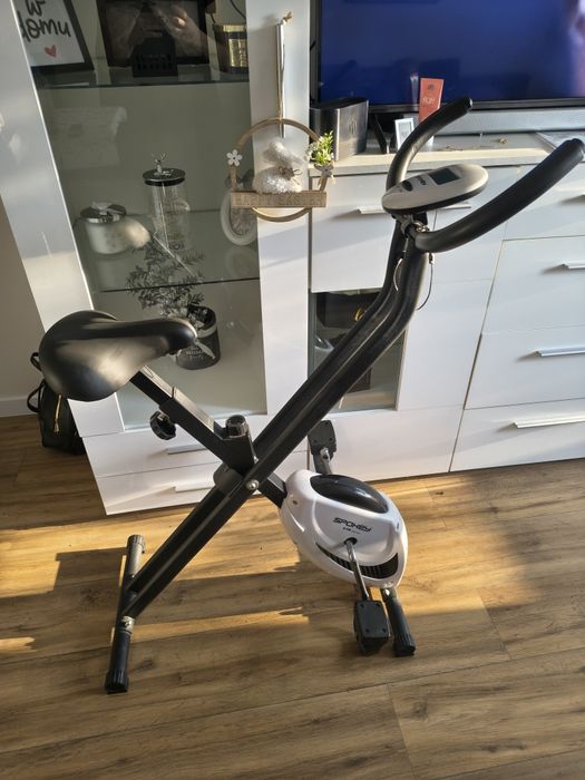 Rowerek stacjonarny mechaniczny składany Spokey