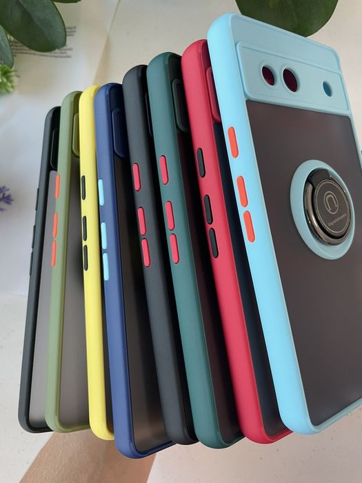 Противоударный чехол Pixel 7 A Pro с кольцом чохол