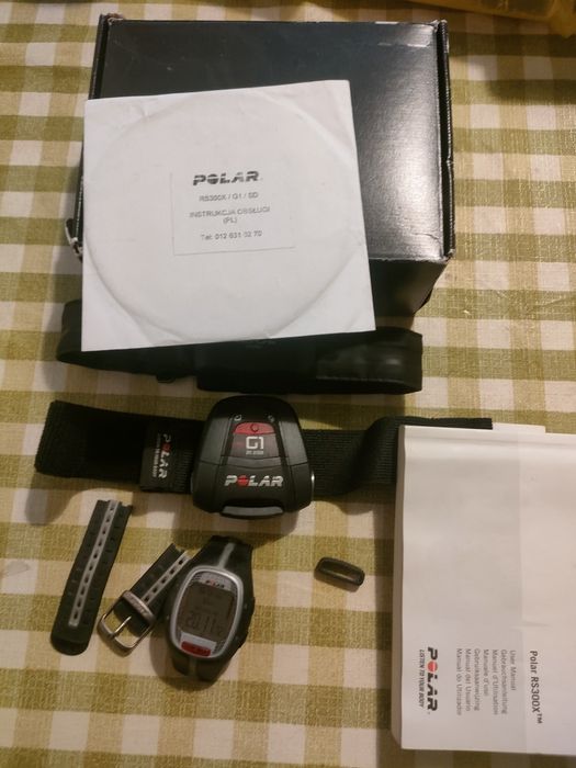 Zegarek treningowy polar rs 300x G1 zestaw