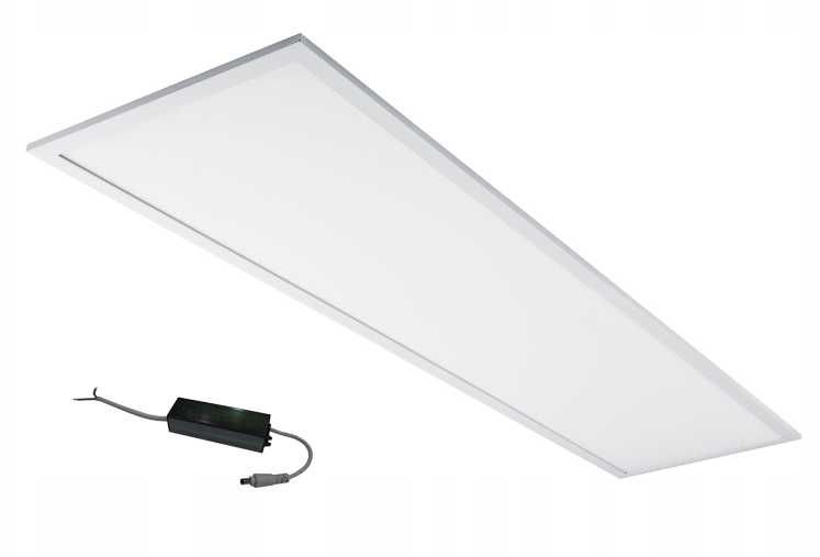 Panel LED 120x30 cm 48W 6500K lampa oświetlenie warsztat garaż