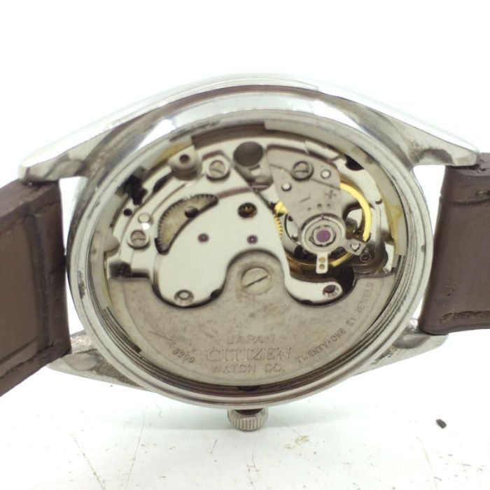 CITIZEN Automático jóia 21 Feito no Japão Relógio Masculino. 33 mm