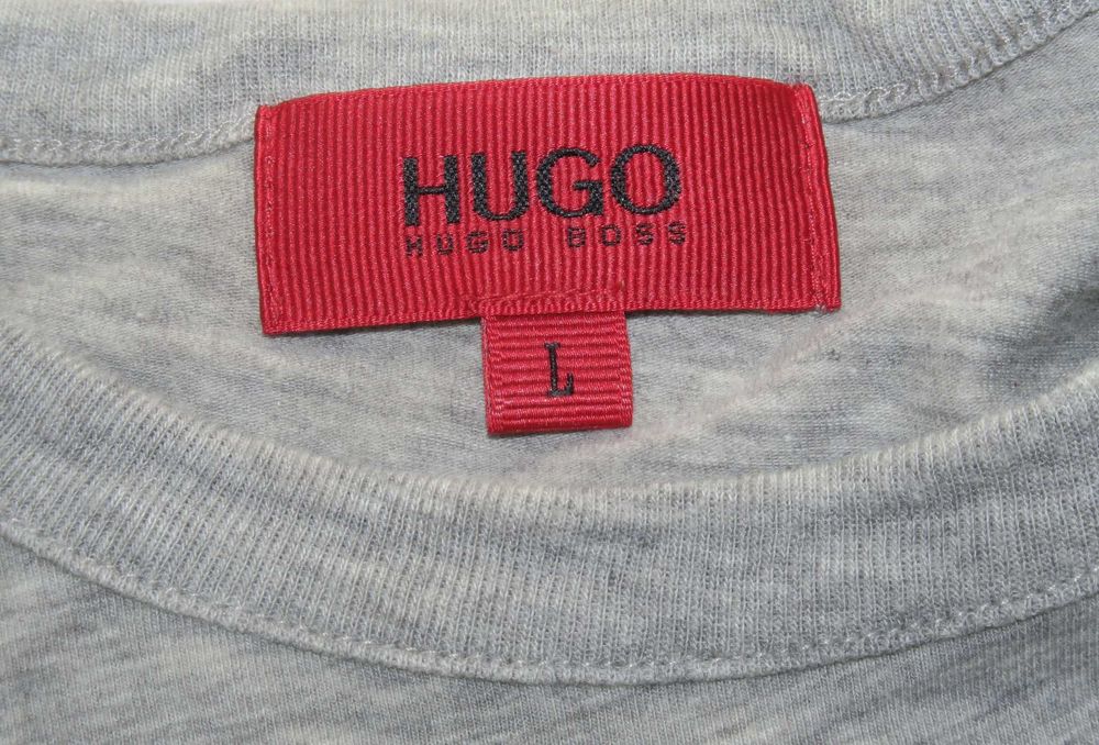 Hugo Boss longsleeve najwyższa linia z printem L