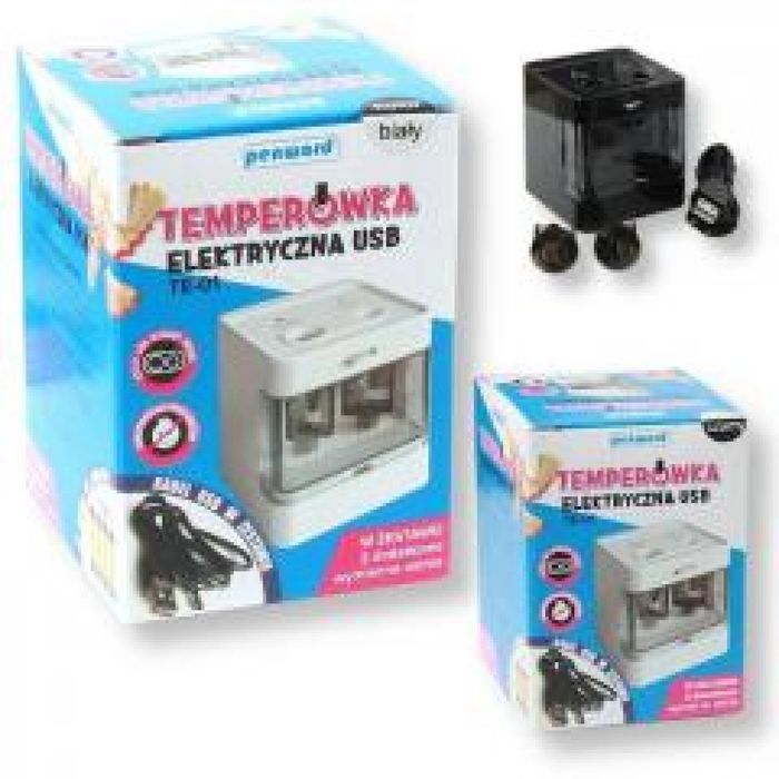 Temperówka elektryczna MIX Penword pudełko,75x71 mm