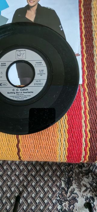 C. C.Catch-Nothing But A Heartache, 7"singiel winylowy