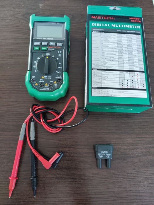 Multimetr MASTECH MS8268 - pełen zestaw - Międzyrzecz