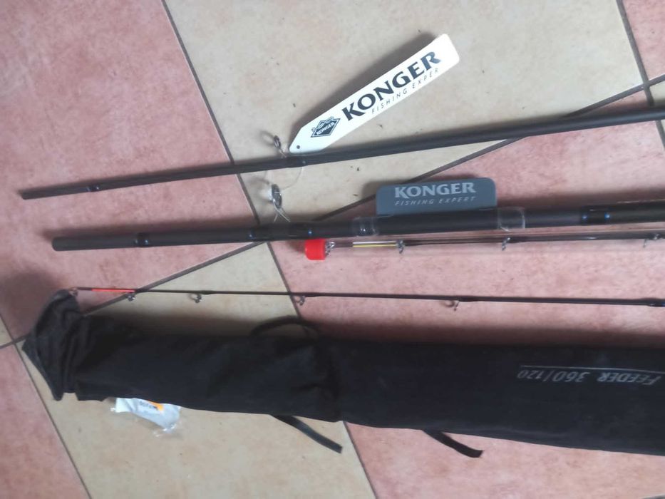 Sprzedam wędkę konger impact feeder 360/120 NOWA