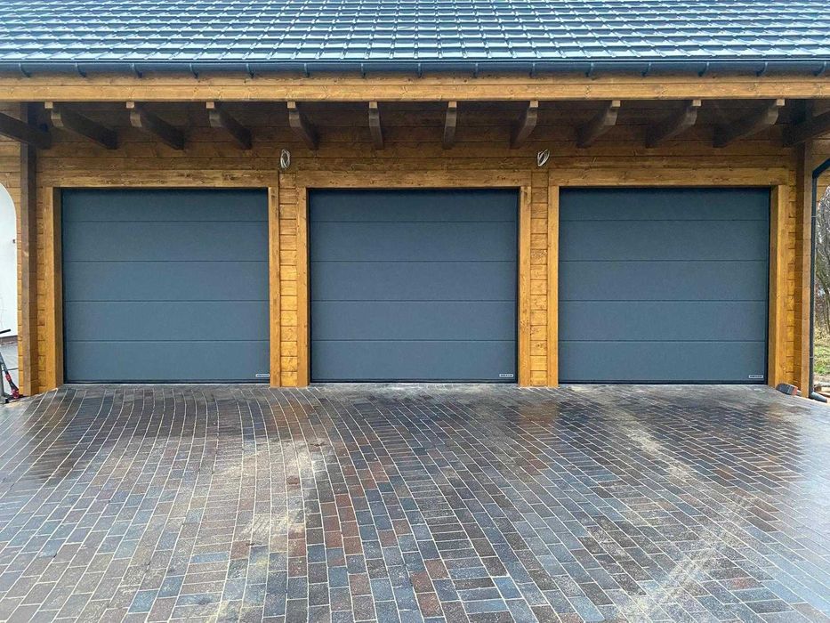 Okazja! Brama garażowa Hörmann 5000x2250 na pilota Z MONTAŻEM