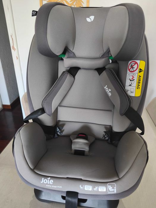 Cadeira Auto Joie Every Stage R129 + Acessórios (Como nova)