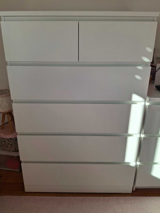 Cómoda branca ikea 80x123