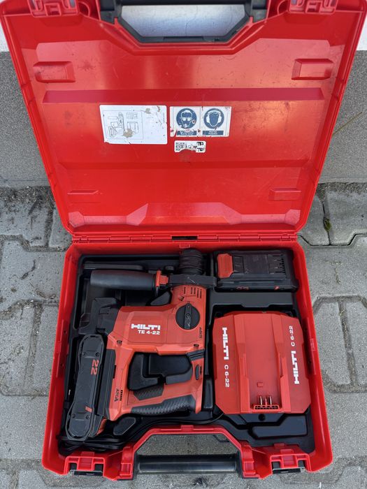 Mlotowiertarka te 4-22 hilti nuron zestaw używane sprawna