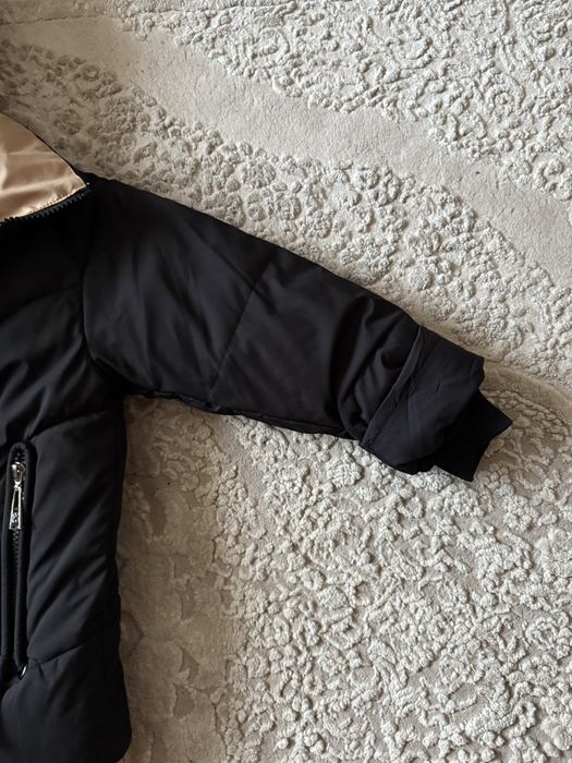 Зимова дитяча подовжена куртка оверсайз на/для дівчинки 140-164