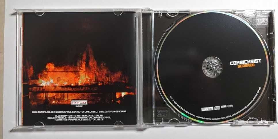 Combichrist- Scarred -plyta CD