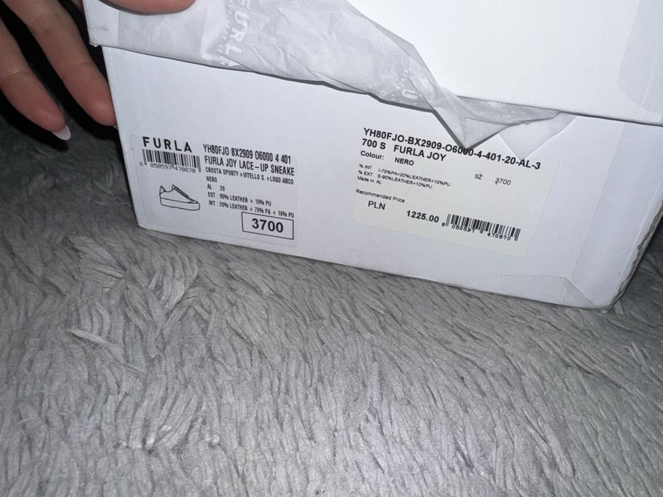 Замшевые кросовки Furla Joy оригинал
