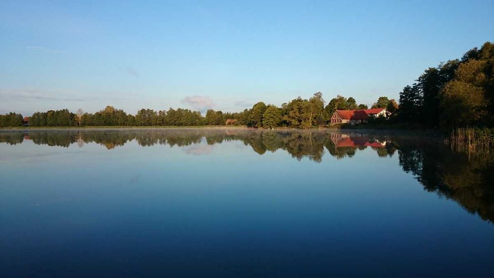 Mazury wakacje dom 220m 12/24os bezp n jeziorem plaża ryby ognisko las