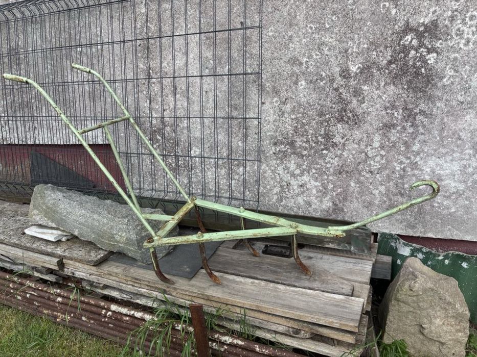 Opielacz redło pług konny ozdobny stary