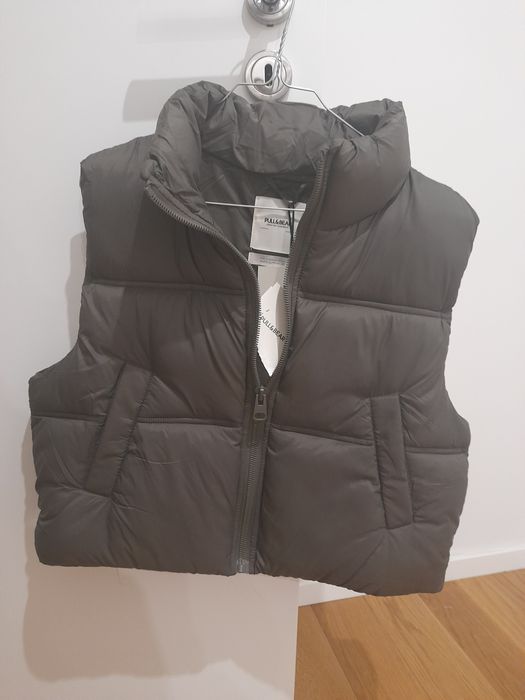 Colete verde seco Pull Bear NOVO Avenidas Novas •