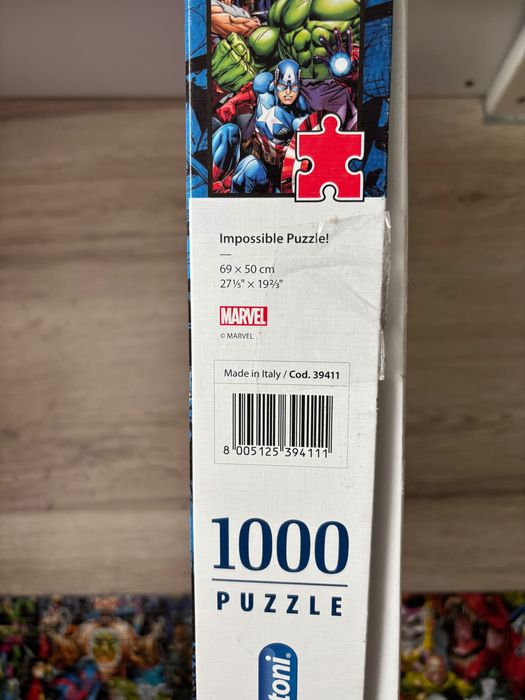 Пазл Clementoni Impossible Марвел, колаж, 1000 ел
