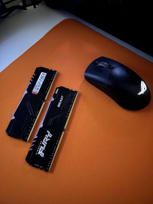 Продам | Оперативна памʼять  Kingston FURY Beast RGB (HyperX) DDR4 16GB (2x8GB) 3200 Mhz (KF432C16BBAK2/16)