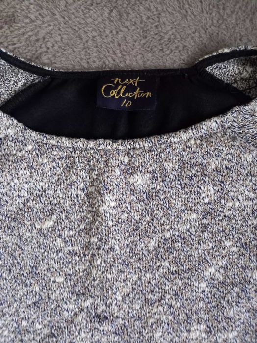 NEXT COLLECTION 38/M lekki sweterek 2w1 bawelna