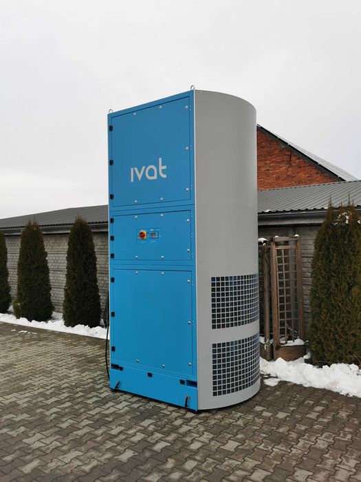 Odciąg dymu z hali, wieża wentylacyjna, filtrowentylacja IVAT