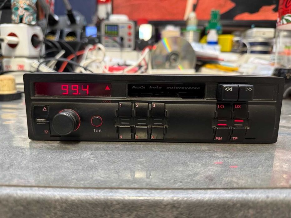 Fabryczne Radio Audi BETA CC ALPINE unikat 22cm A6 C4 100  A4 b5 A3 8L