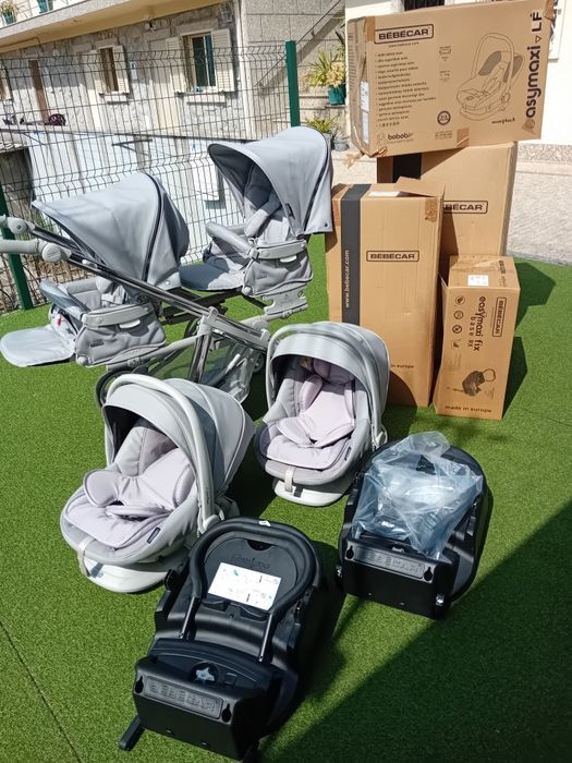 Carrinho Gémeos Bebecar