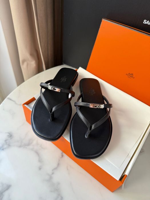 Klapki Hermes Miss Black