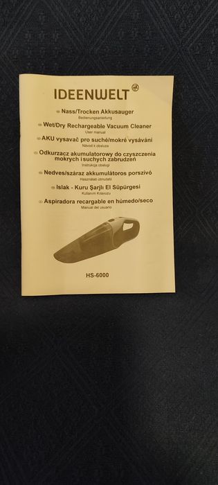 Ручной аккумуляторный пылесос IDEENWELT (Akku-Handstaubsauger)